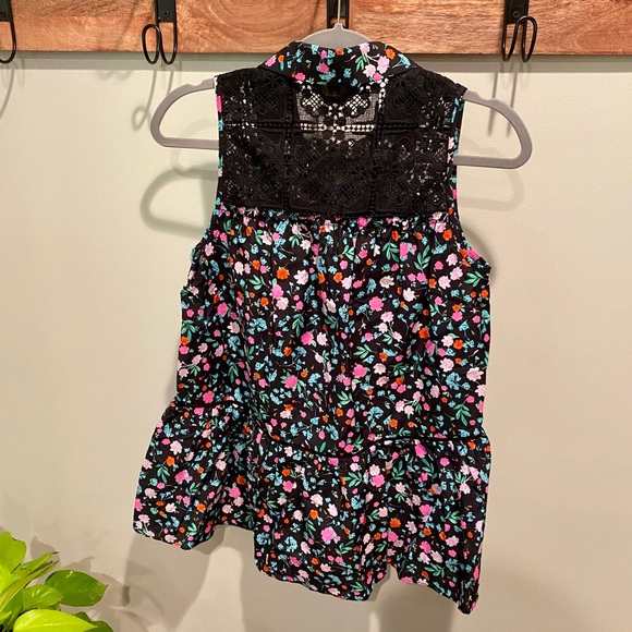 KATE SPADE | **NWT** | Floral Lace Inset Blouse - Picture 5 of 5